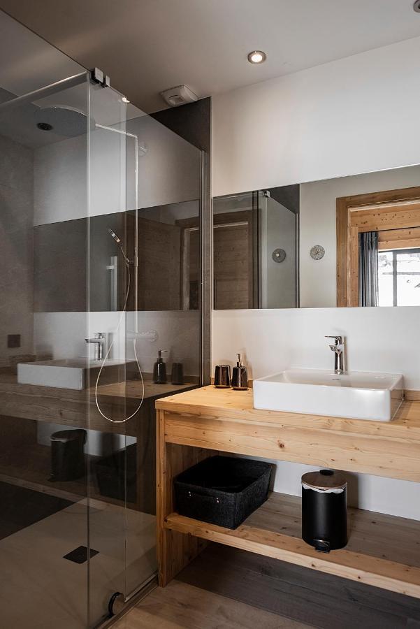 Spacieux Duplex Avec Vue La Clusaz Esterno foto